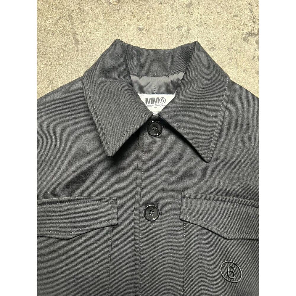MAISON MARGIELA MM6‎ KIDS Teen Unisex Chore Coat Jacket Wool 14A €320 MSRP NWT - Picture 5 of 13